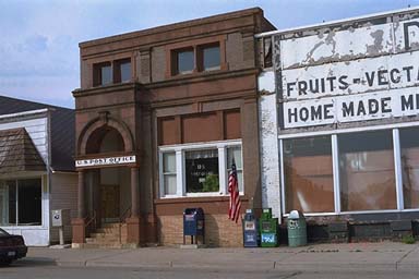 Post Office at Brewster, Minnesota